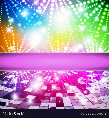 Фон в стиле диско