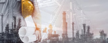 Индустриальный фон для презентации