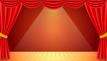 Театральный фон