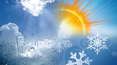 Солнце зима