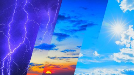 Гроза и солнце