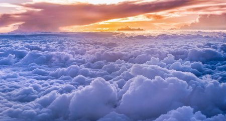 Облака с земли