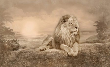 Фотообои Лев