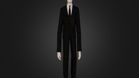 Слендермен 3д модель