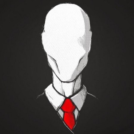 Слендермен лицо