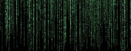 Матрица зеленые цифры нео