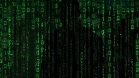 Зеленый код из матрицы