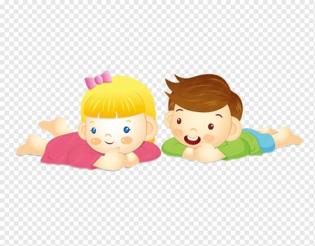Клипарт дети на прозрачном фоне