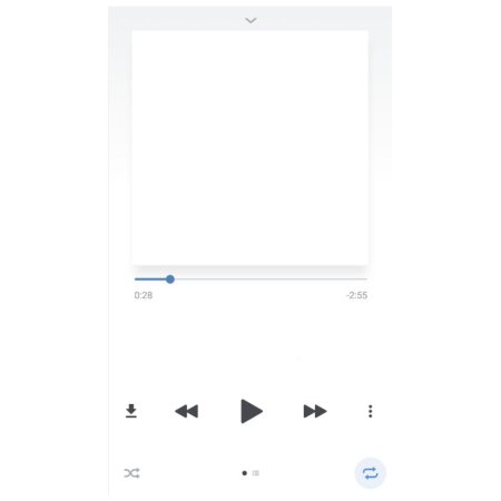 Рамка музыкальный плеер