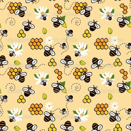 Принт пчелы