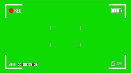 Экран видеокамеры для монтажа