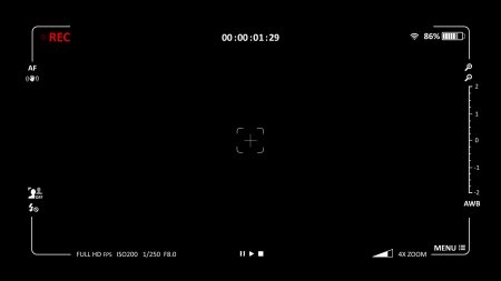 Экран видеокамеры