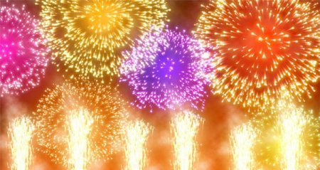 Салют "с днем рождения"