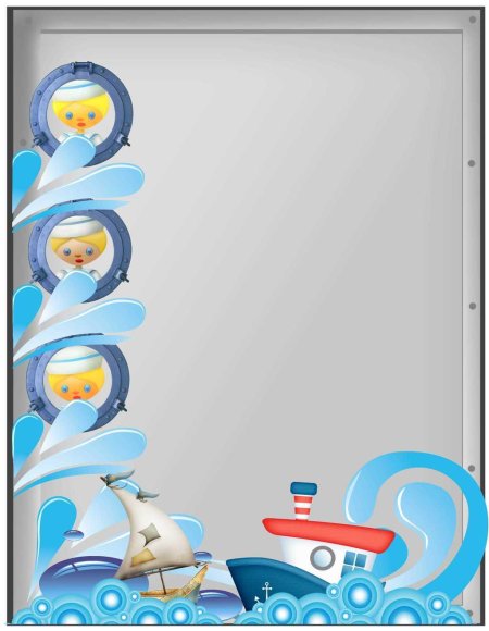 Классный уголок на морскую тематику