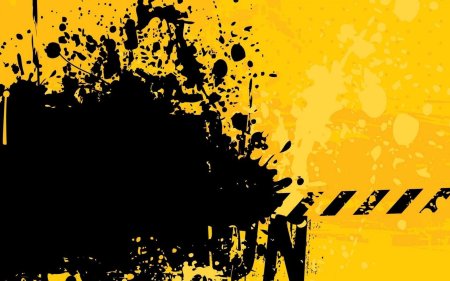 Фон желто черный