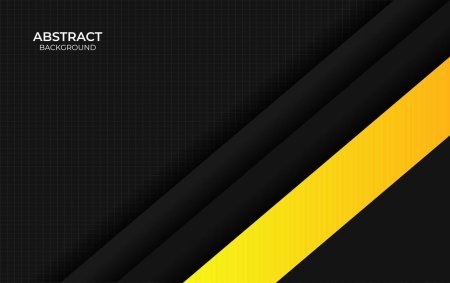 Yellow and black background