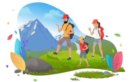 Туризм дети