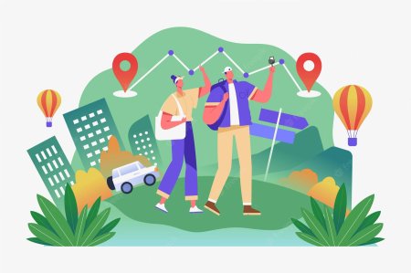 Туризм иллюстрация