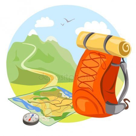 Дети в походе