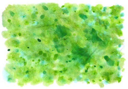 Зеленое Акварельное пятно