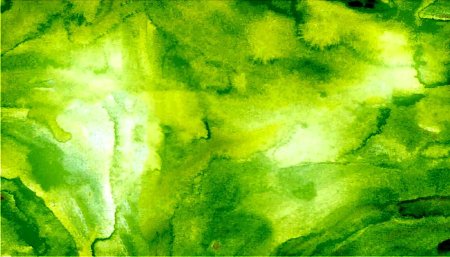 Зеленая акварель