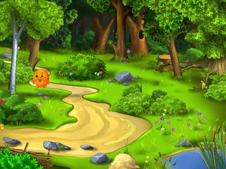 Поляна Сказочная с тропинкой