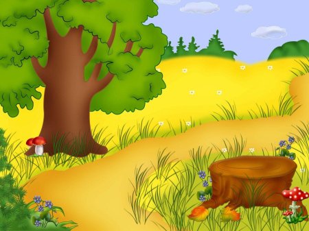 Лес из сказки