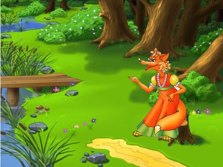 Сказочный лес из колобка