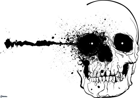 Череп без фона