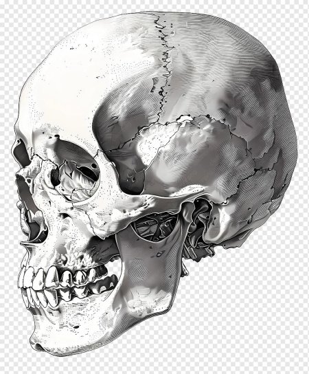 Череп скелет