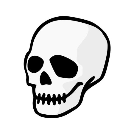 Череп мультяшный