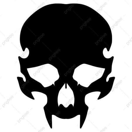 Skull vector logo