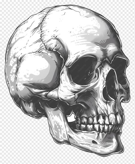 Черепа рисунки