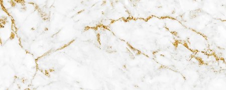 Белый мрамор с золотыми прожилками
