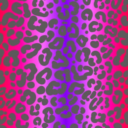 Розовый леопард принт