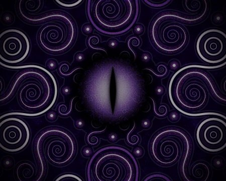 Фиолетовый узор