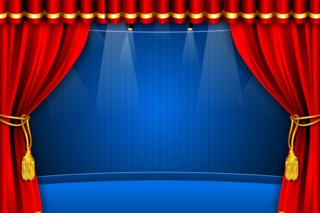 Фон для презентации театр