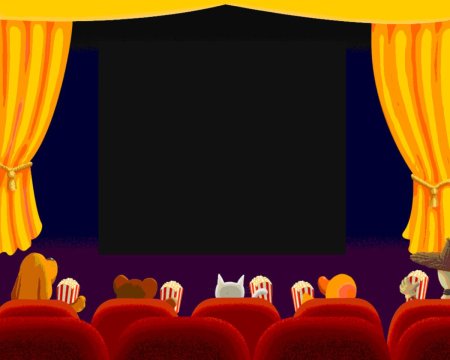 Фон для театрального Кружка