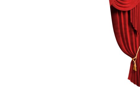 Театральный занавес на прозрачном фоне