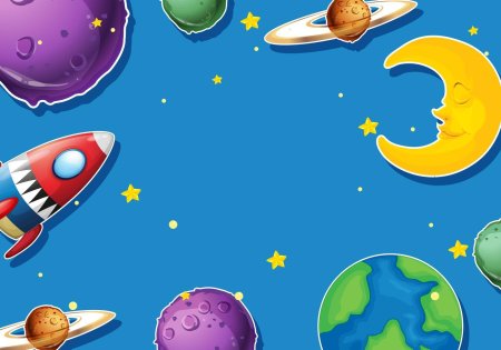 Космос планеты для детей