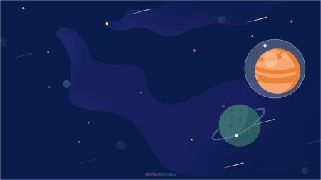 Космический фон для презентации