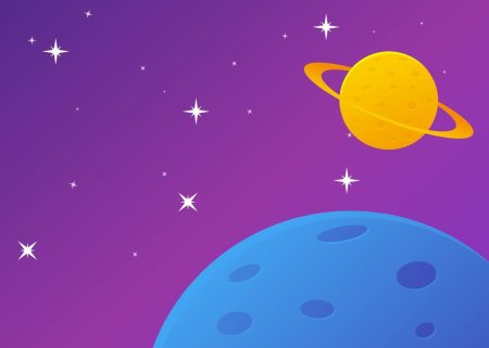 Фон космоса для детей