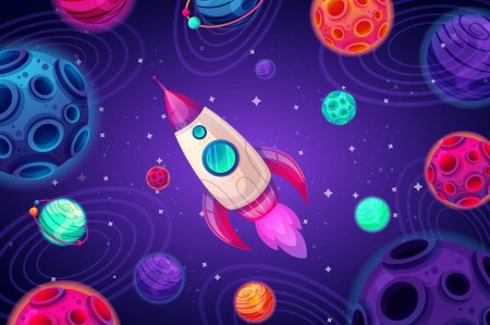 Космический фон детский