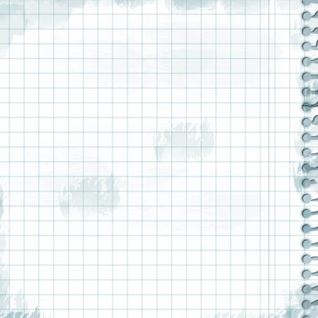 Фон тетрадный лист