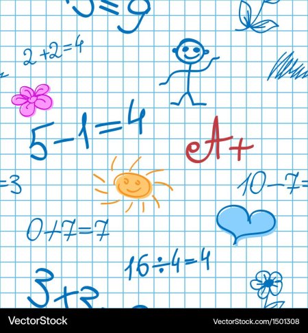 Математический фон для детей