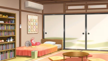 Комната аниме