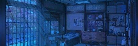 Фон аниме комната