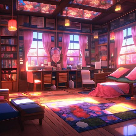 Комната аниме