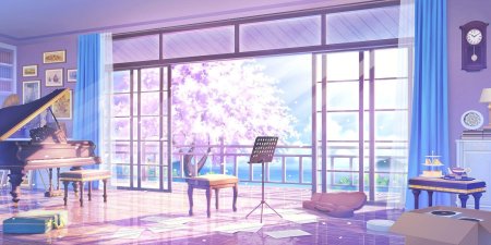 Музыкальная комната в доме