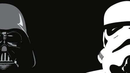 Звездные войны на черном фоне